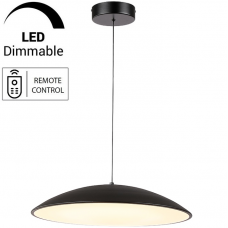 Φωτιστικό Κρεμαστό Φ50cm Στρογγυλό LED 36W 230V 2300lm CCT με Controller MARY 